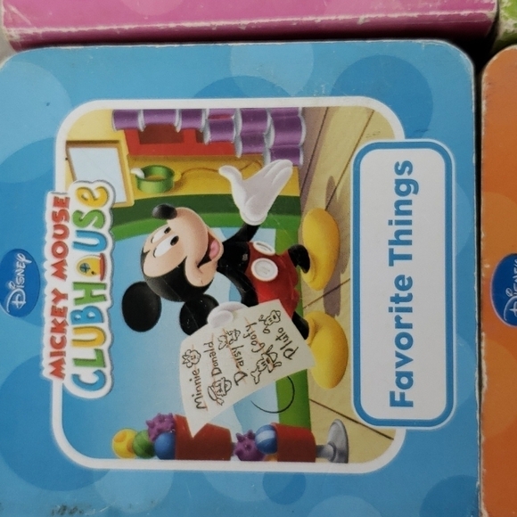 DISNEY Mickey Mouse Clubhouse Chubby First Baby Learning Book Set VGUC - Picture 4 of 16